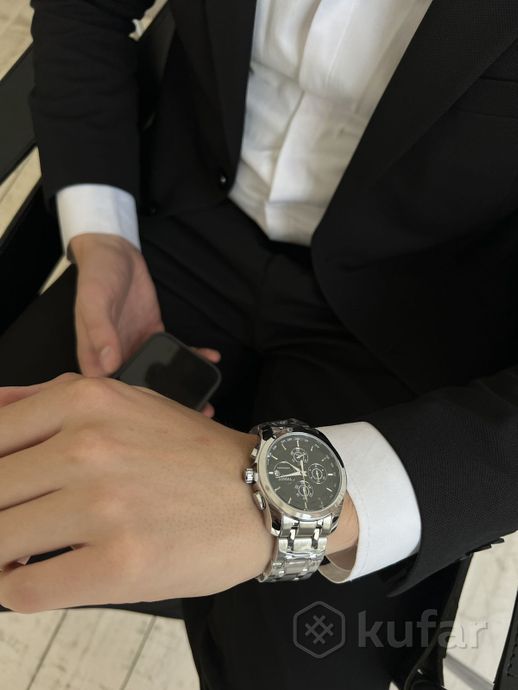фото часы мужские tissot (все циферблаты рабочие) 3