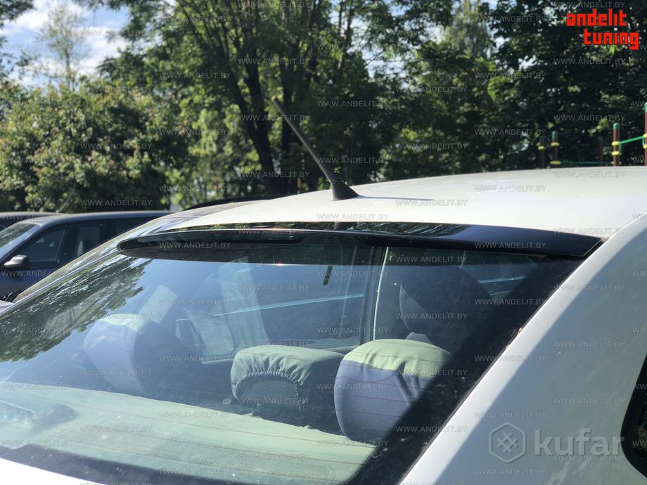 фото козырек на заднее стекло volkswagen pola sedan 13