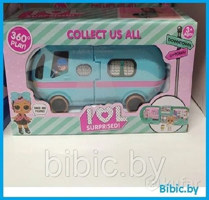 фото игровой набор автобус для куклы l.o.l. 20 см с куклой 6