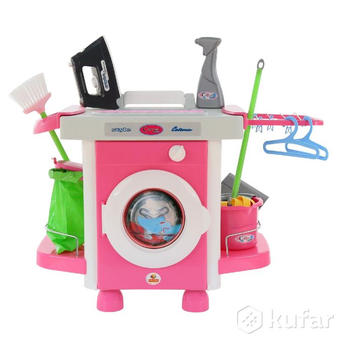 фото  детские кухня, стиральная машина, плита наборы ''carmen'' полесье 3