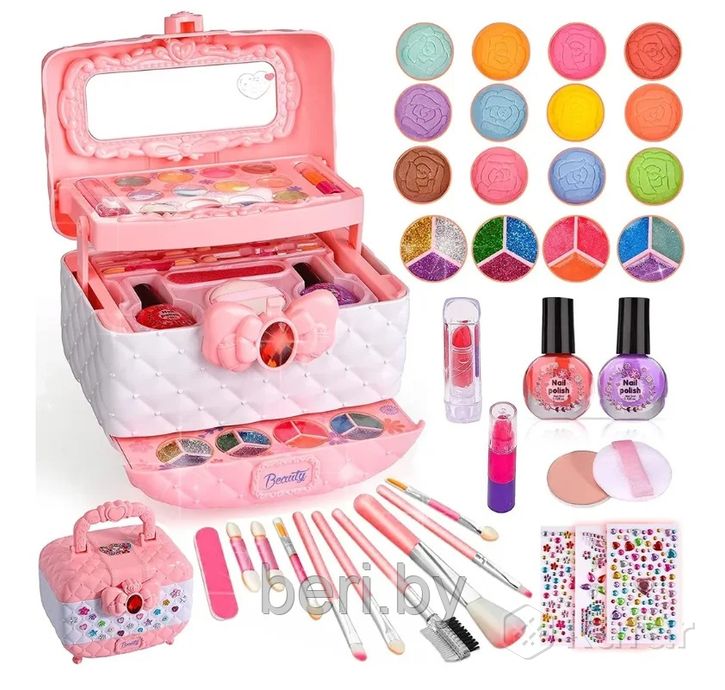фото набор деткой косметики в чемоданчике подарочный набор в кейсе, разные наборы доставка 1