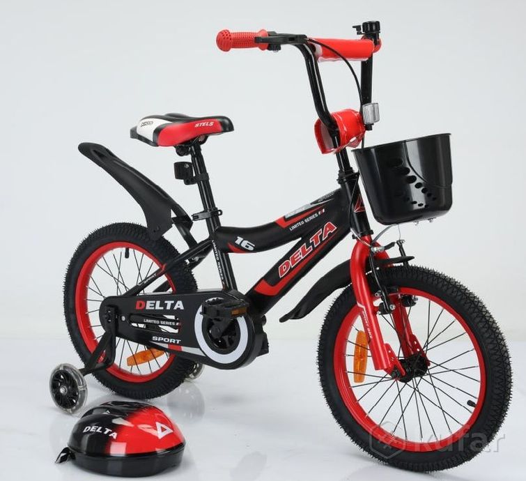 фото детский велосипед delta sport+шлем+передний тормоз 11