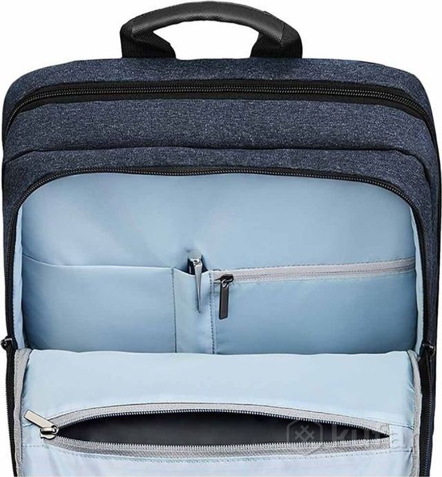фото ninetygo classic business backpack голубой 3