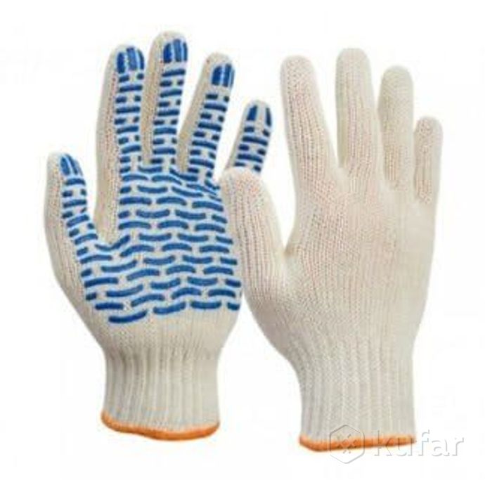 фото акция перчатки пвх строительные перчатки, перчатки для дачи 3