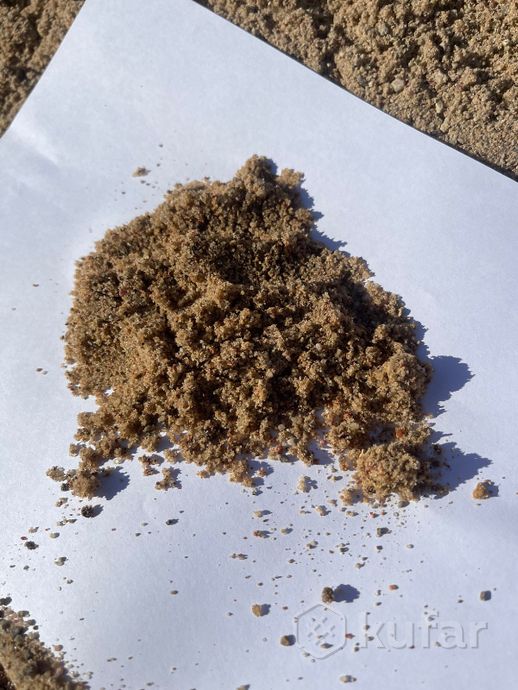 фото песок сухой кварцевый и сеяный для стяжки. 0