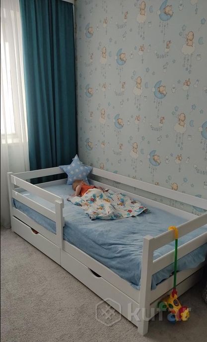фото кровать детская односпальная микки 2 4