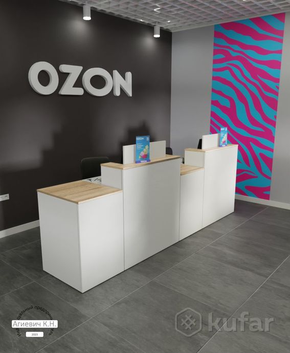 фото мебель для пункта выдачи ozon (озон) 2