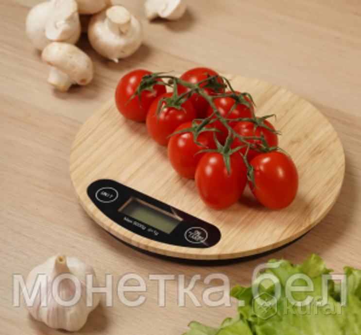 фото электронные бамбуковые кухонные весы electronic kitchen scale (до 5 кг) 0