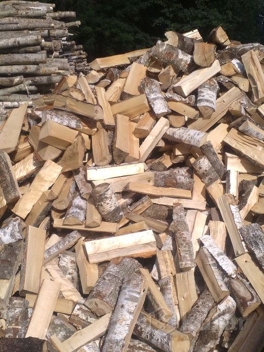 фото дрова березовые колотые. доставка и самовывоз. 0