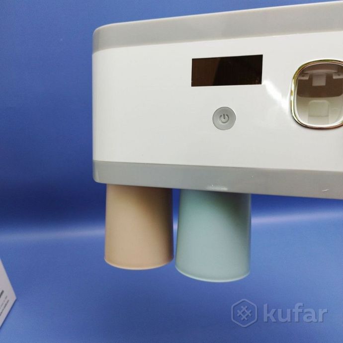 фото держатель для зубной пасты и щеток, стерилизация уф и дезинфекция smart sterilization / органайзер в 4