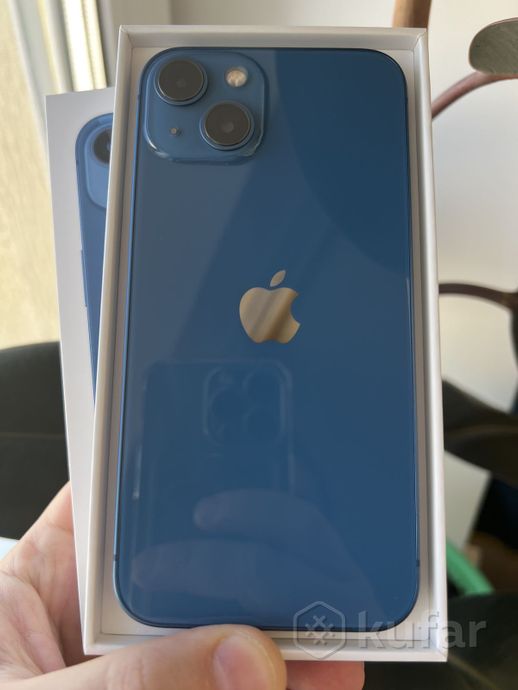 фото apple iphone 13 128 gb blue в идеальном состоянии гарантия 0