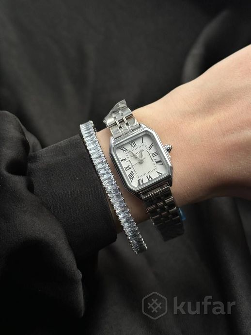 фото женские часы cartier (реплика,кварц) 1