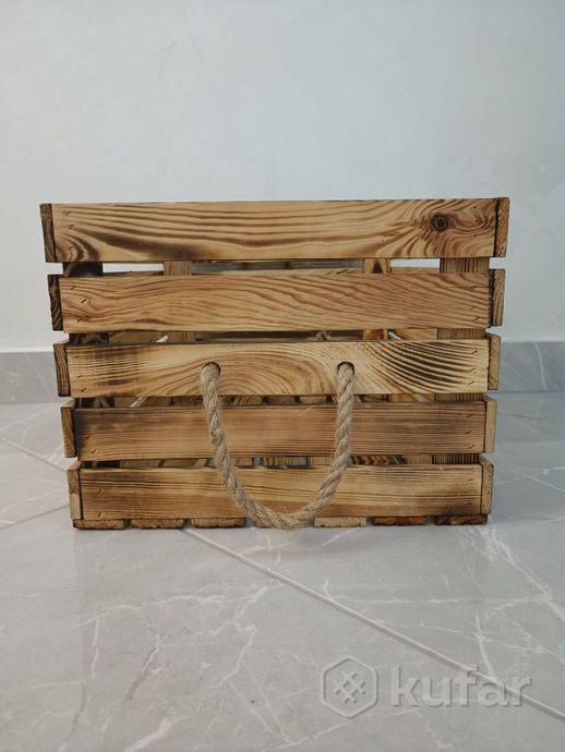 фото деревянные ящики в стиле лофт   4
