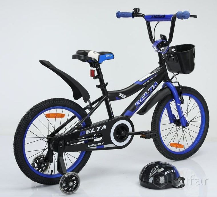 фото детский велосипед delta sport+шлем+передний тормоз 3