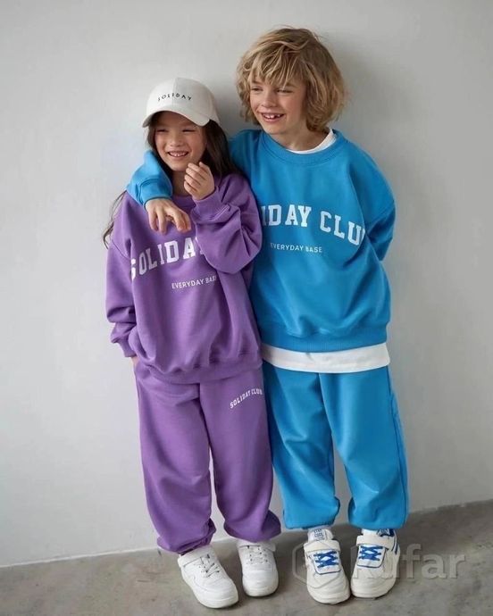 фото костюмчик для девочки и мальчика разные цвета  2