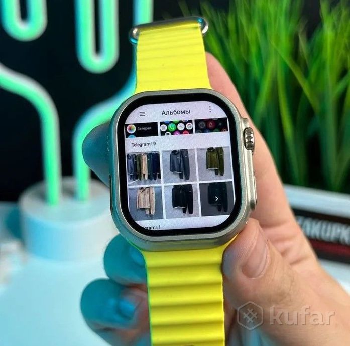 фото smart watch x9 ultra 2 -4g. apple ultra 2 (на aндрoидe 8.1). быстрая доставка по беларуси 7