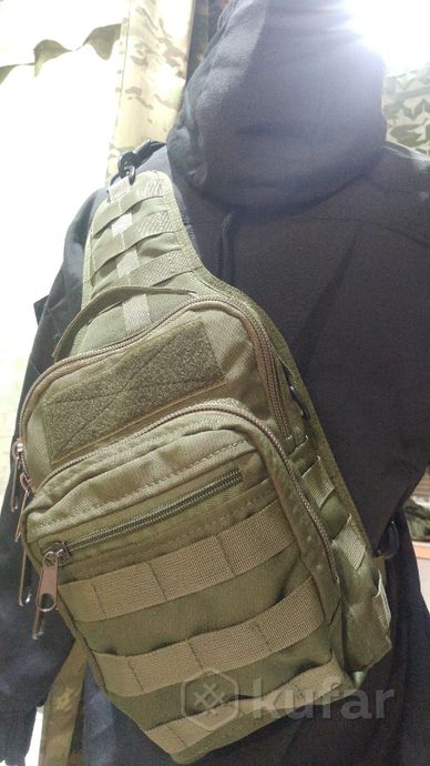 фото рюкзак тактический коршун. оливковый, черный, мох. 2