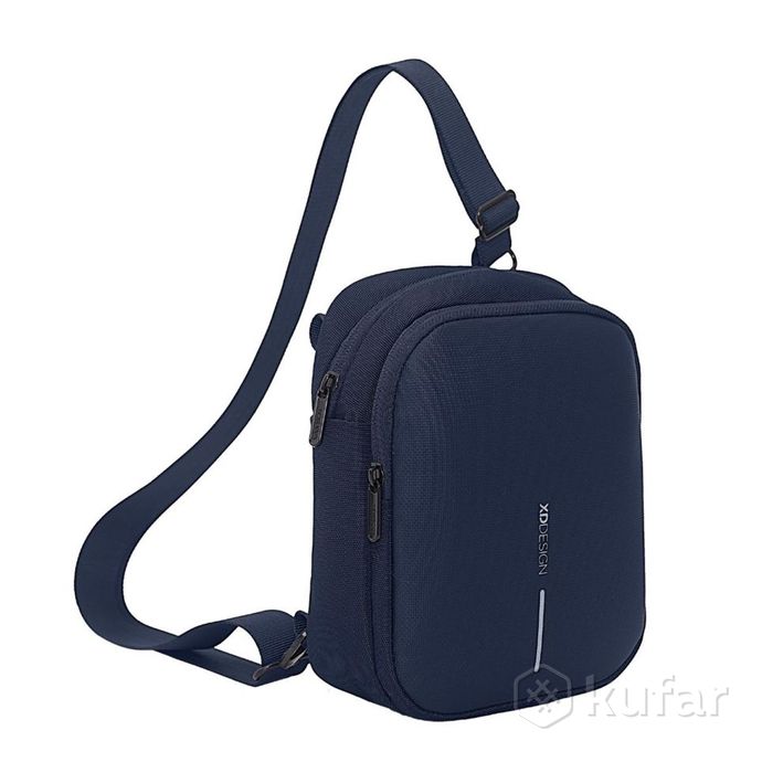 фото сумка через плечо xd design boxy sling (синий) 0