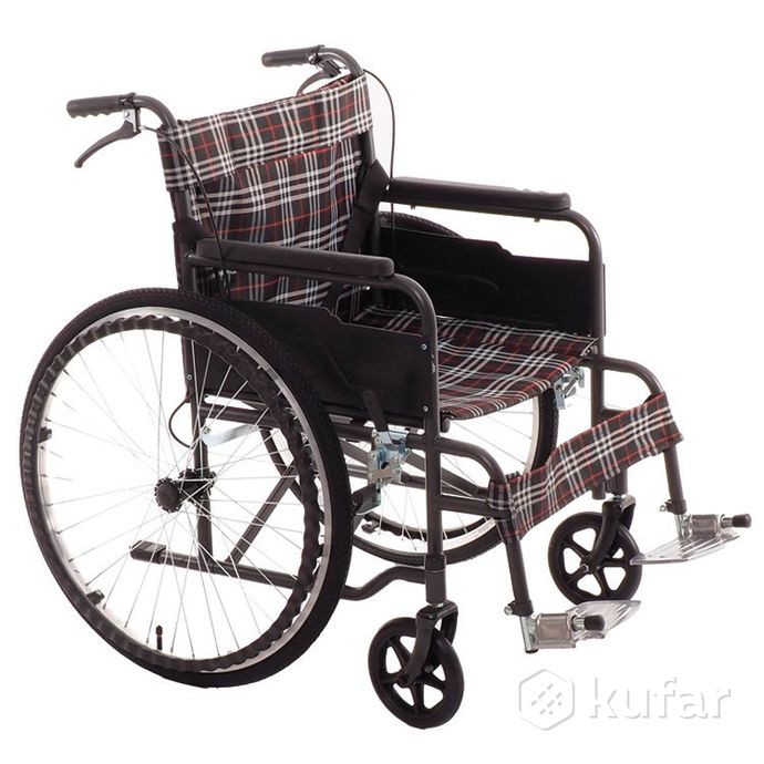 фото механическая инвалидная кресло-коляска met stadik 300 3