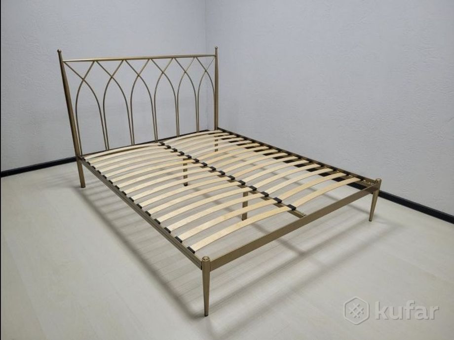 фото кровать металлическая 160×200 альберта 7