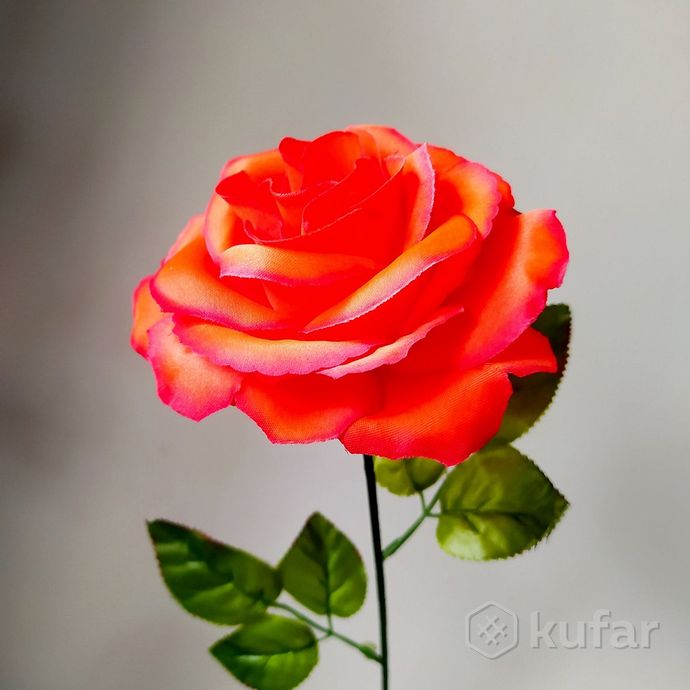 фото роза искусственная 65 см 0