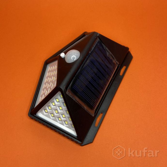 фото уличный светильник на солнечных батареях / настенный светильник hg-100 cob, на солнечных батареях, с 3