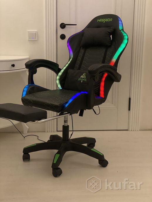 фото кресло компьютерное с подсветкой 2