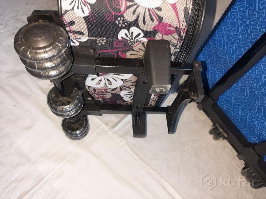 фото чемодан gagia ,цветочный принт,star wars синий 3