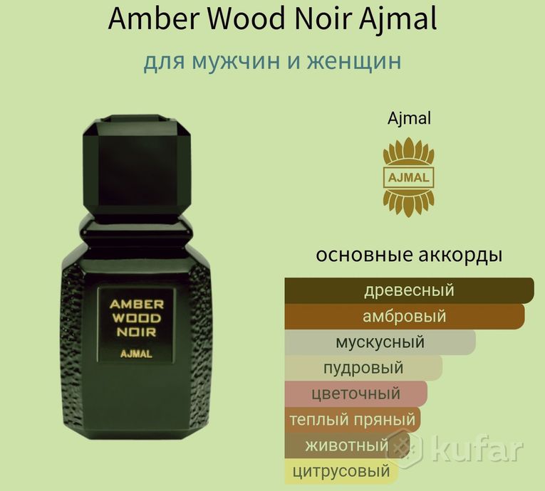 фото hatkora wood и amber wood noir ajmal 3