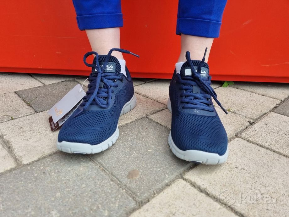 фото кроссовки легкие синие kajila b2 размер 37-39 1