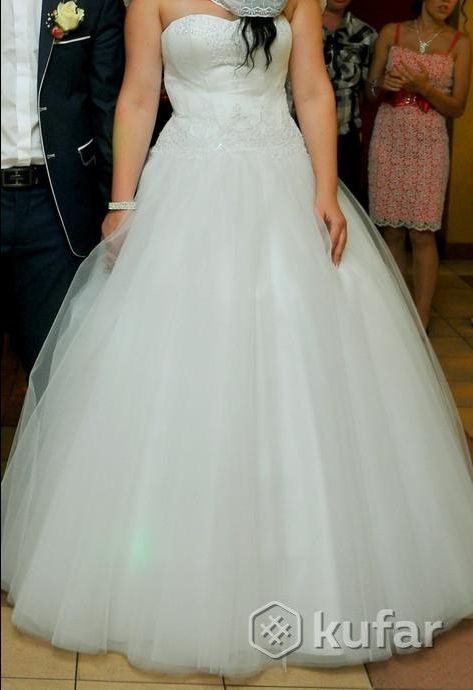 фото свадебное платье 46-48 р-р  0