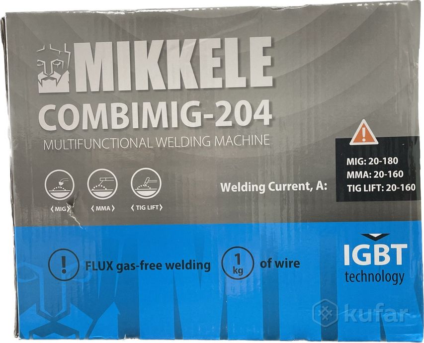 фото сварочный полуавтомат mikkele combimig-204 (mma,mig,mag,tig) лучшая цена, 2 года гарантии 9