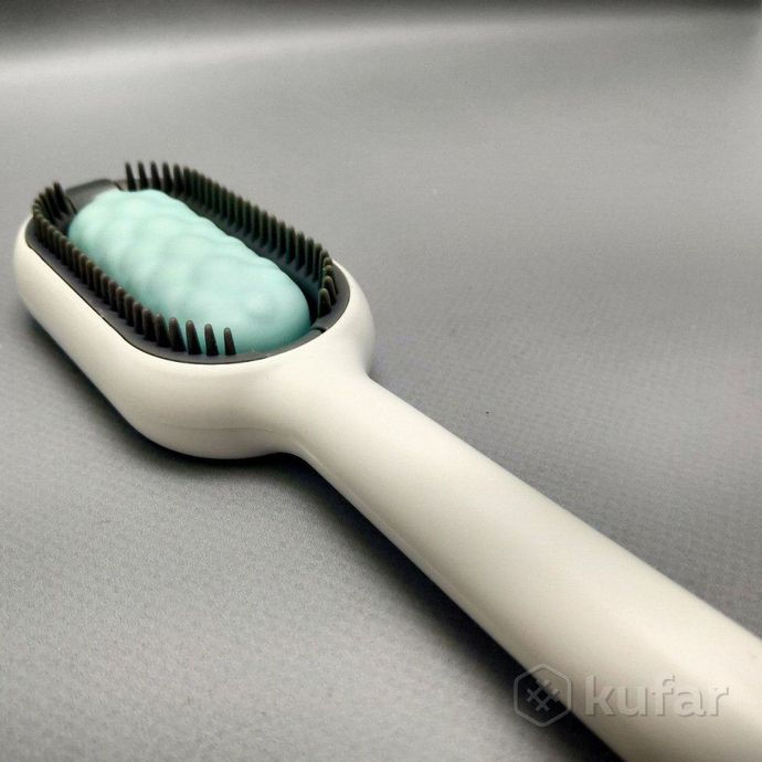 фото spa расческа для кошек и собак pet cleaning hair removal comb 3 в 1 (чистка, расческа, массаж) / скр 3