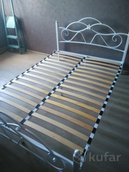 фото кровать из металла грация доставка по беларуси  14