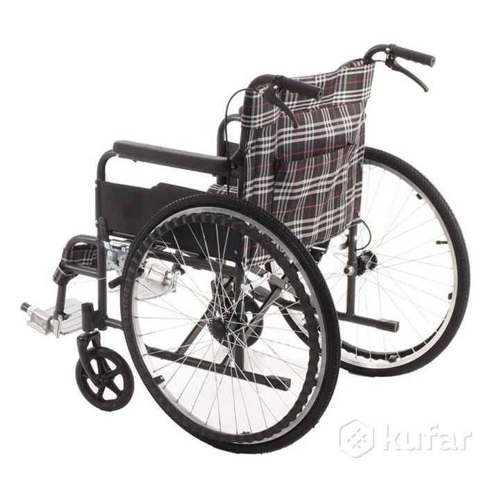 фото механическая инвалидная кресло-коляска met stadik 300 4