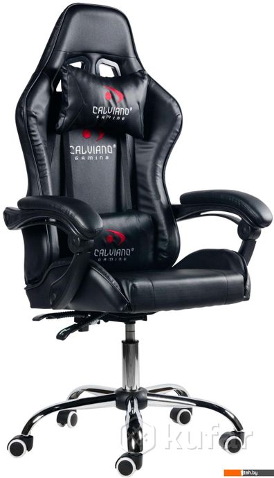 фото офисные кресла и стулья calviano asti ultimato (черный) 0