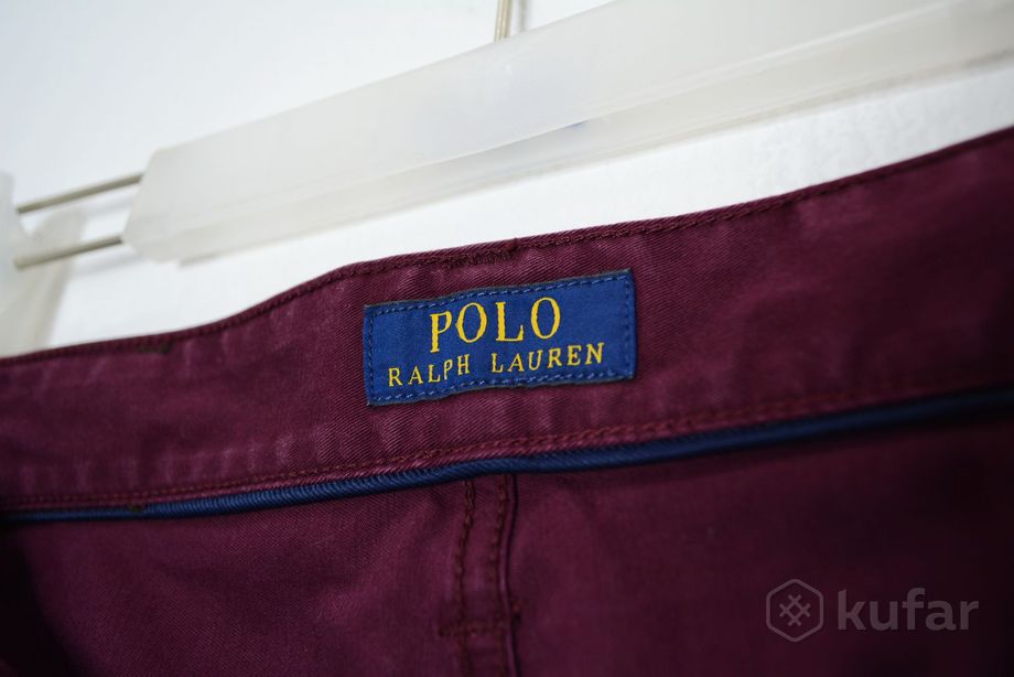 фото чиносы штаны брюки polo ralph lauren the varick slim straight chino pants 7