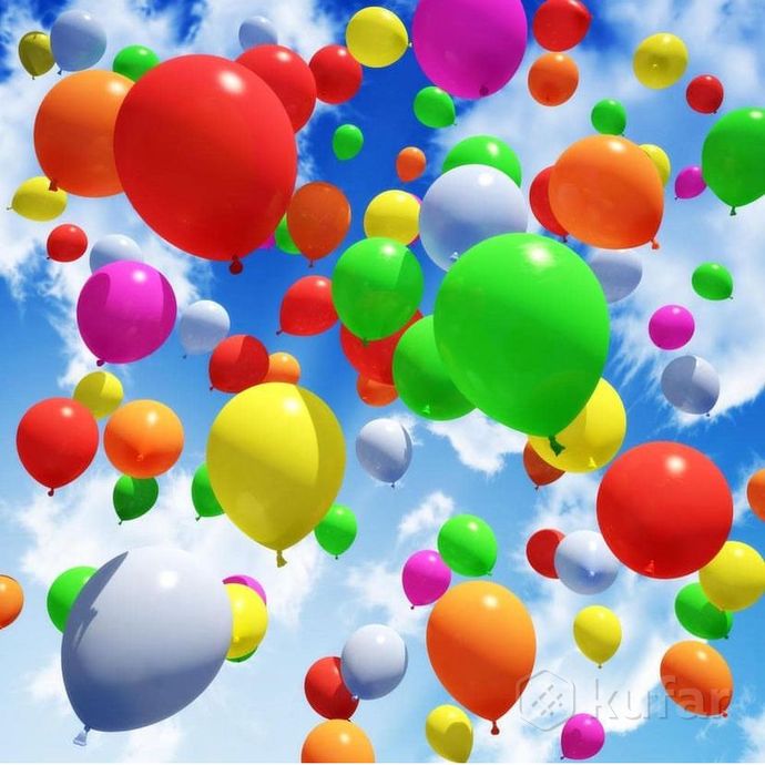 фото гелиевые шары для запуска в небо на выпускной  0