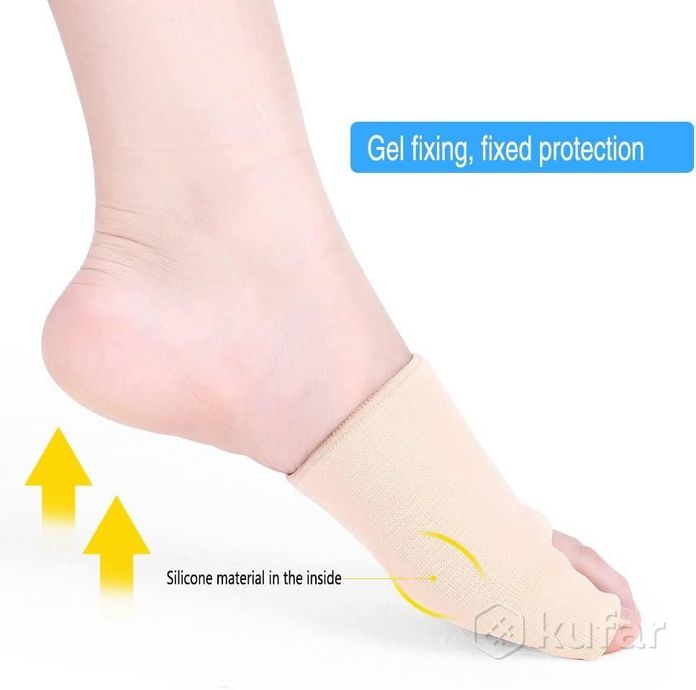 фото носочки компрессионные от косточки на ноге valgus socks (с гелевой вставкой) 0