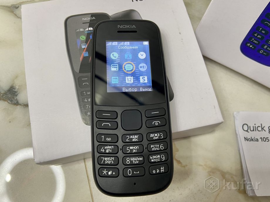 фото кнопочный телефон nokia 106 2 sim мобильный телефон, телефон для армии  6