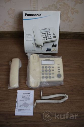 Телефон проводной Panasonic KX-TS2352