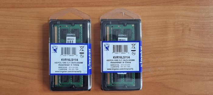 Оперативная память DDR3 4gb, 8gb 1333/1600 Kingston для Ноут