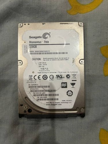 Жесткий диск Seagate MomentusThin 320GB ST320LT012