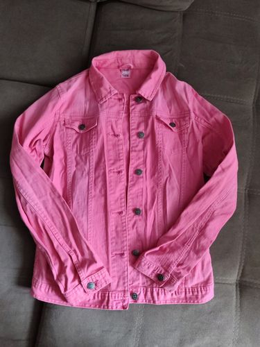 Джинсовая куртка на девочку рост 158-164