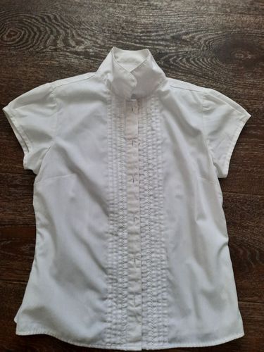 Блуза белая для девочки 