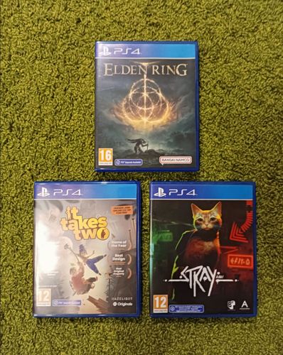 Stray, Elden ring, It takes two Playstation 4/5 Ps