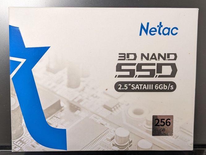 SSD NETAC 256gb (запечатан, доставка)