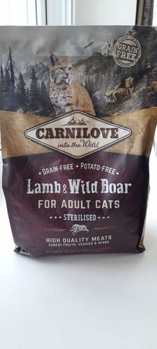 корм кошек  Carnilove Lamb Wild Boar до 13.05.24