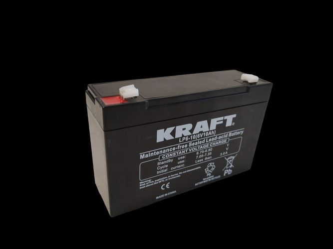 Аккумулятор KRAFT 6V-10Ah