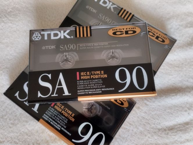 аудиокассета TDK SA90
